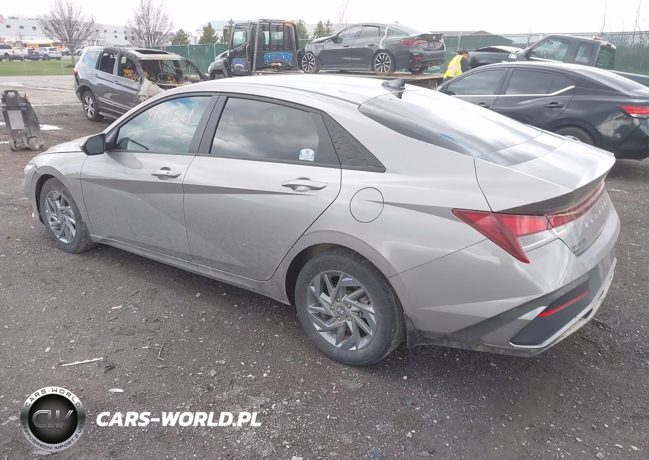 2024 Hyundai Elantra Sel VIN:KMHLM4DG4RU755251 - 3