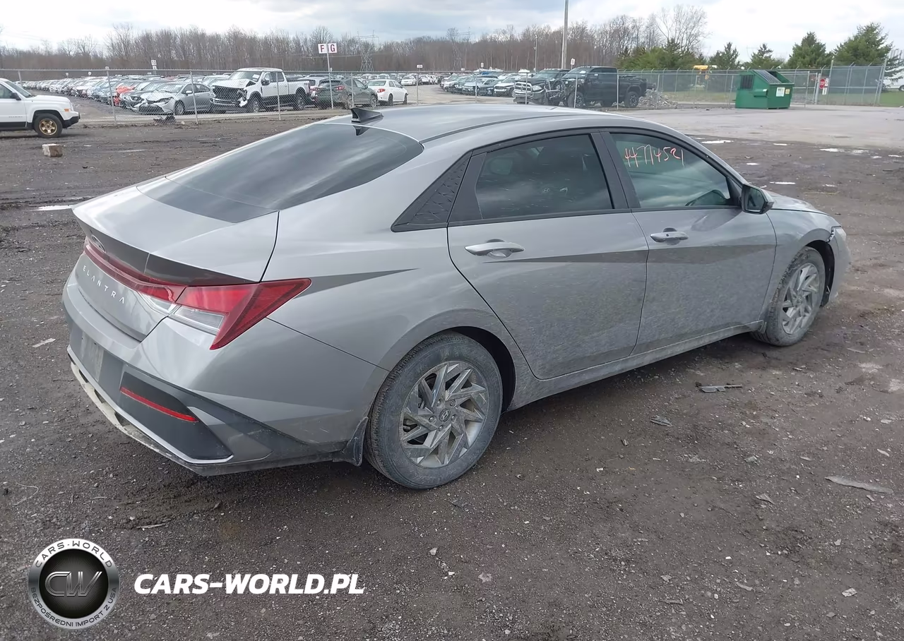 2024 Hyundai Elantra Sel VIN:KMHLM4DG4RU755251 - 4