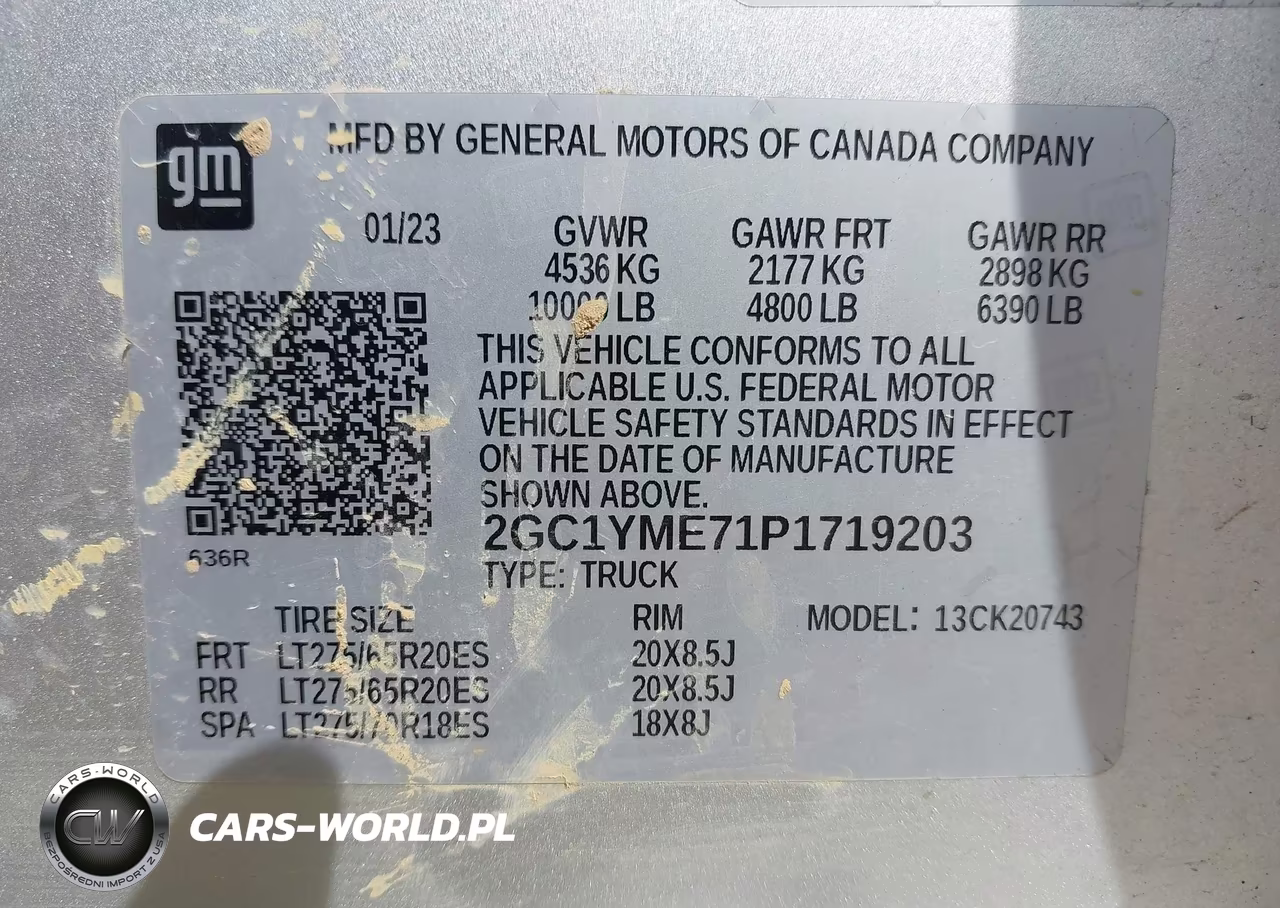 2023 Chevrolet Silverado 2500Hd 4Wd Standard Bed Custom VIN:2GC1YME71P1719203 - 9