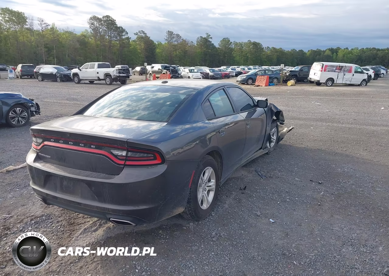 2019 Dodge Charger Sxt Rwd VIN:2C3CDXBG2KH664615 - 4