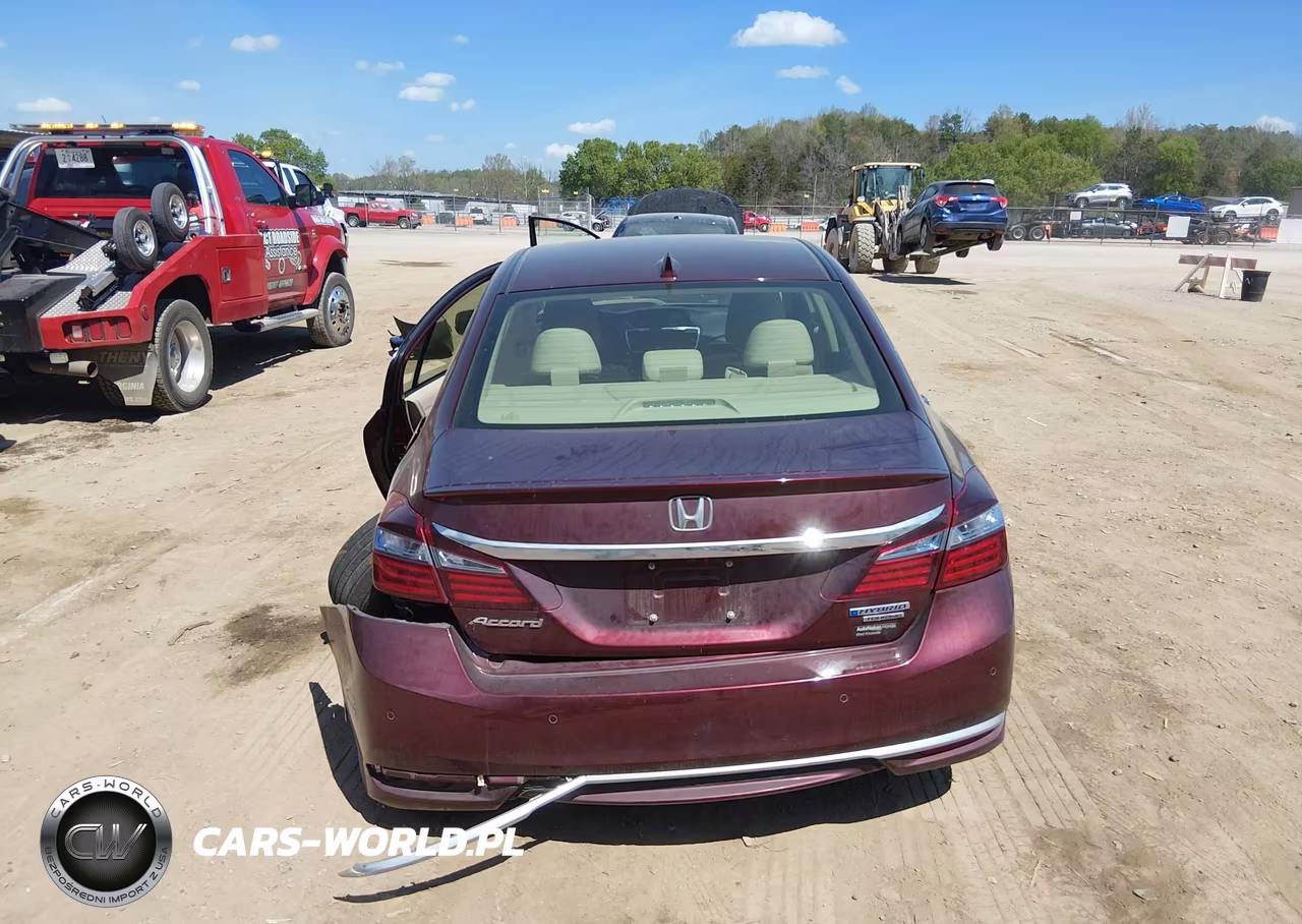 2017 Honda Accord Hybrid Touring VIN:JHMCR6F73HC026160 - 16