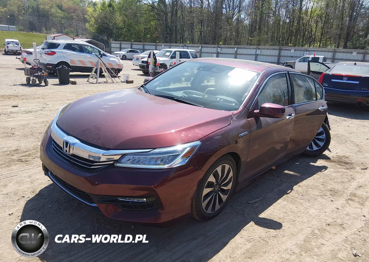 2017 Honda Accord Hybrid Touring VIN:JHMCR6F73HC026160 - 2