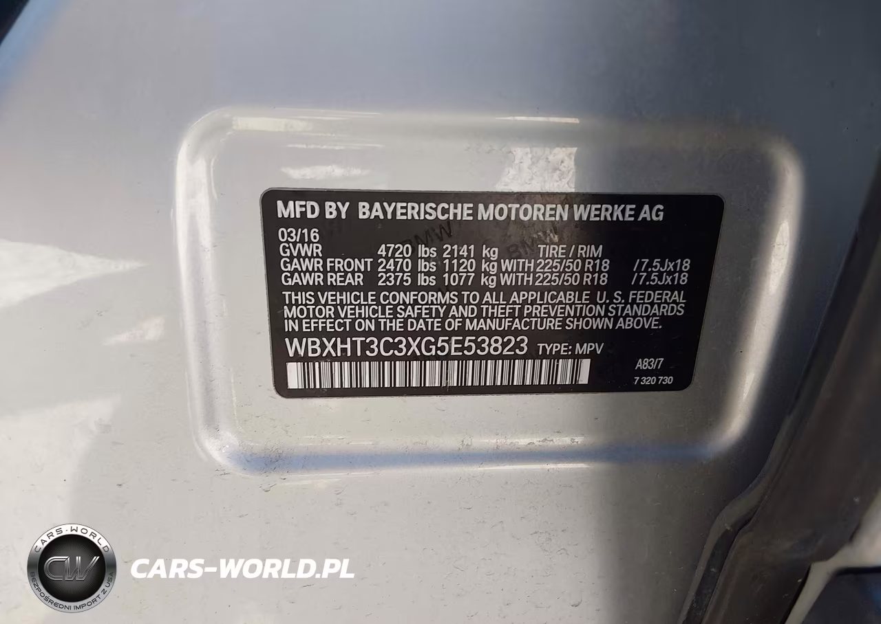 2016 BMW X1 xDrive28I VIN:WBXHT3C3XG5E53823 - 9