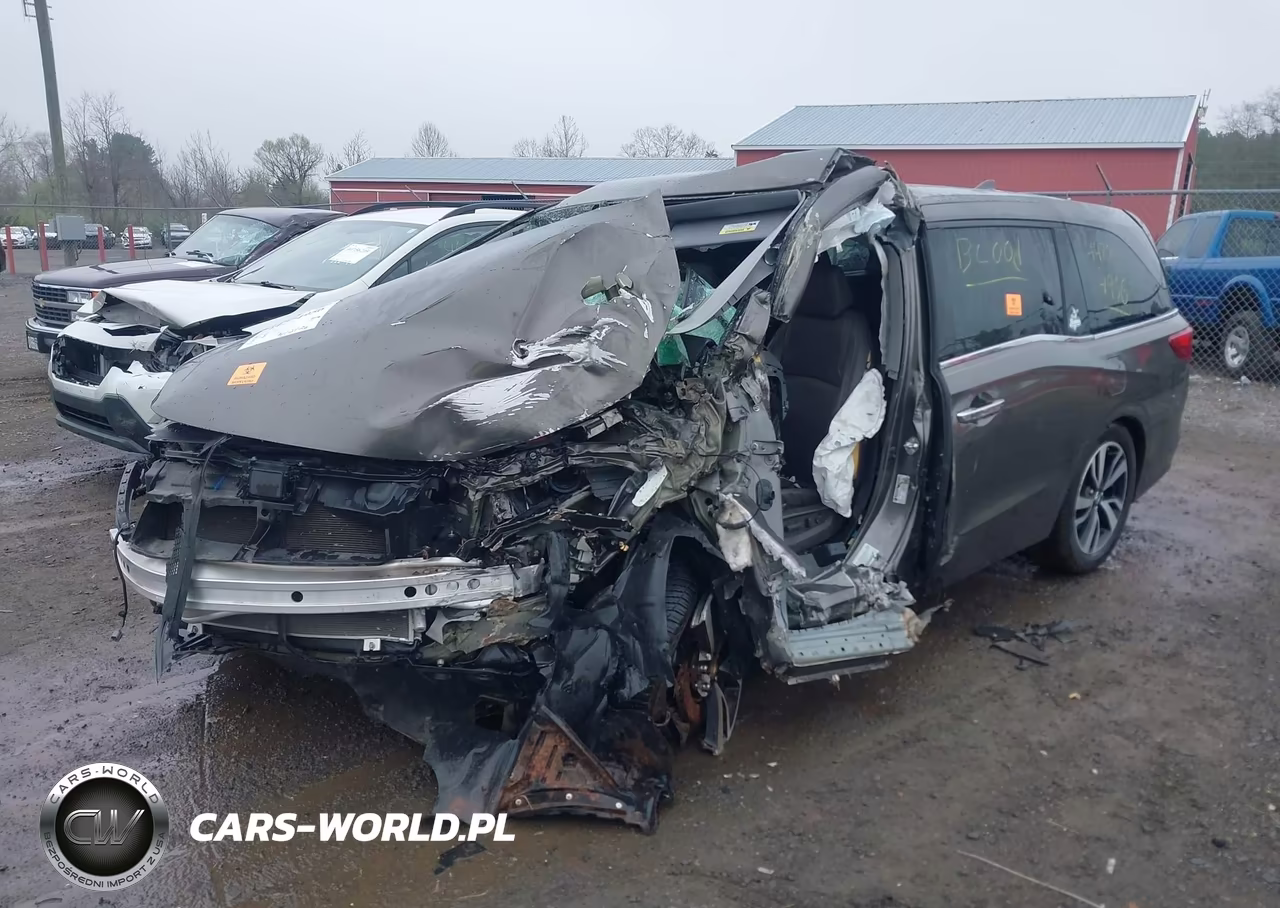 2018 Honda Odyssey Elite VIN:5FNRL6H95JB107603 - 2