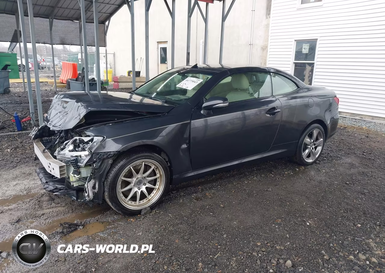 2010 Lexus Is 350C VIN:JTHFE2C28A2504840 - 2