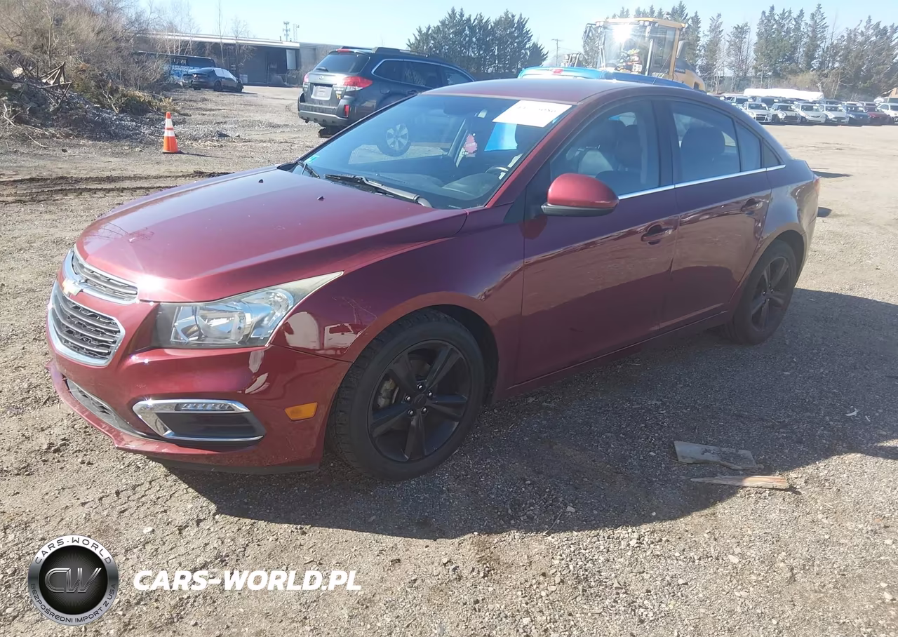 2015 Chevrolet Cruze 2Lt Auto VIN:1G1PE5SB5F7198384 - 2