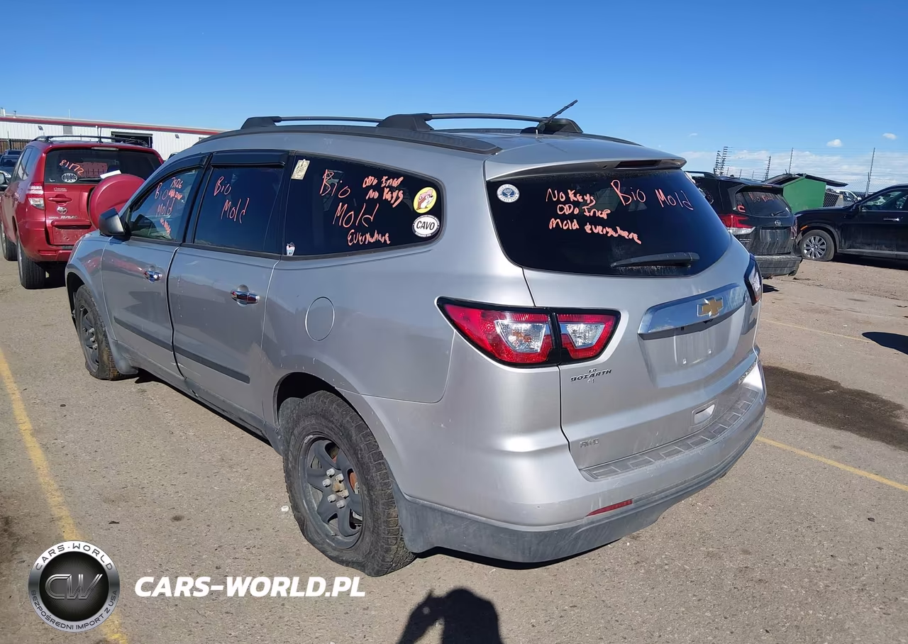 2015 Chevrolet Traverse Ls VIN:1GNKVFEDXFJ200967 - 3