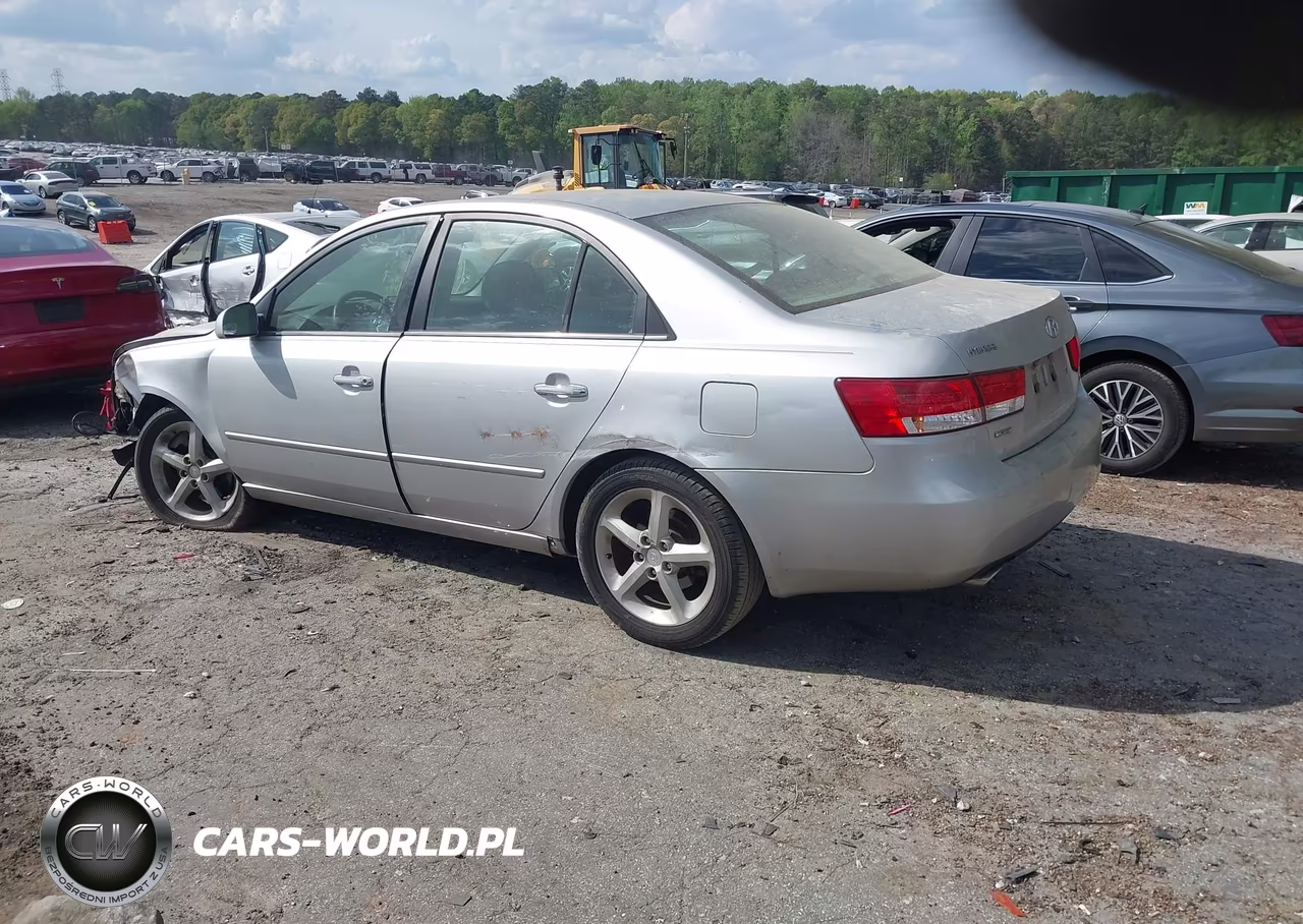 2007 Hyundai Sonata Limited-Se V6 VIN:5NPEU46FX7H163829 - 3
