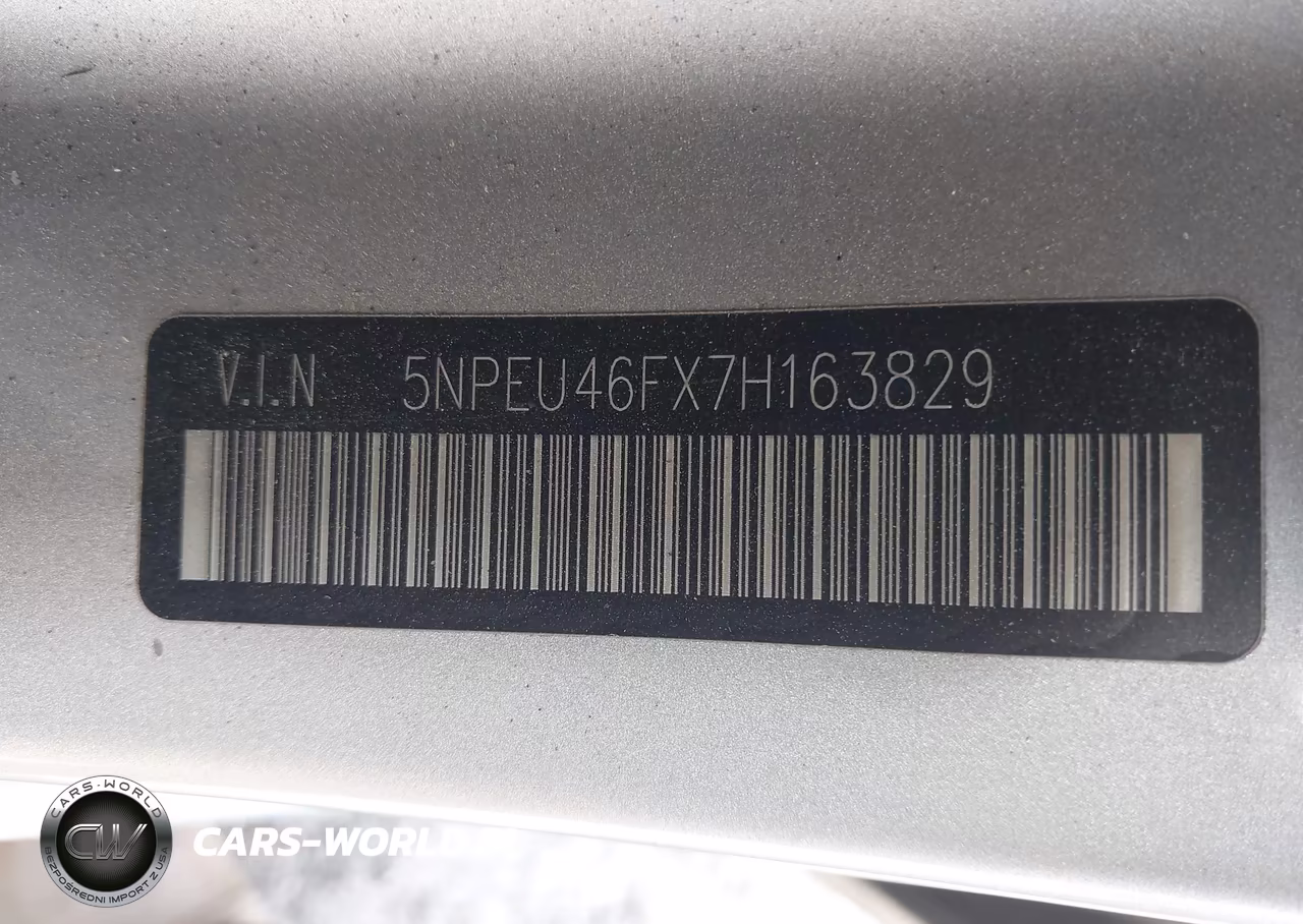 2007 Hyundai Sonata Limited-Se V6 VIN:5NPEU46FX7H163829 - 9