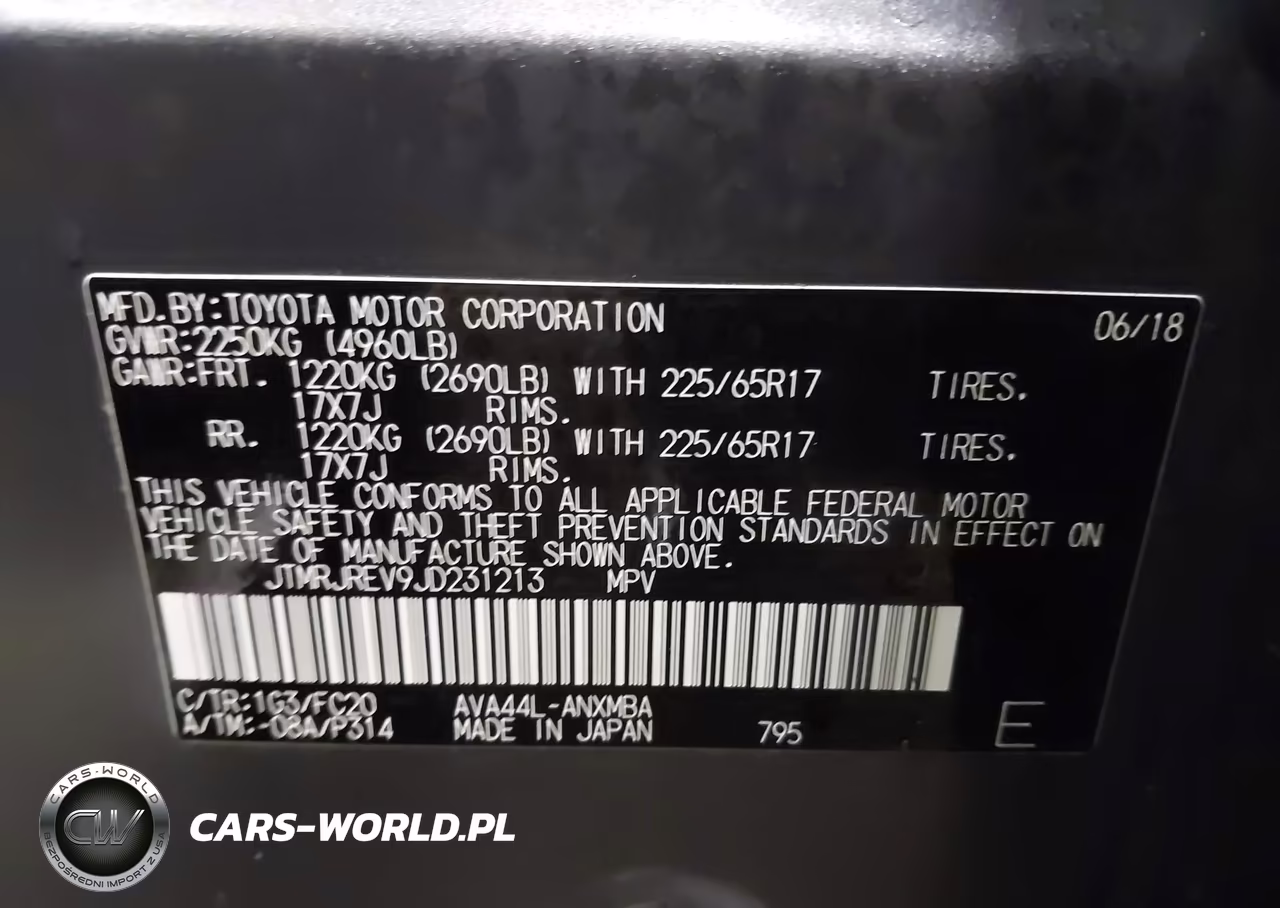 2018 Toyota Rav4 Hybrid Xle VIN:JTMRJREV9JD231213 - 9