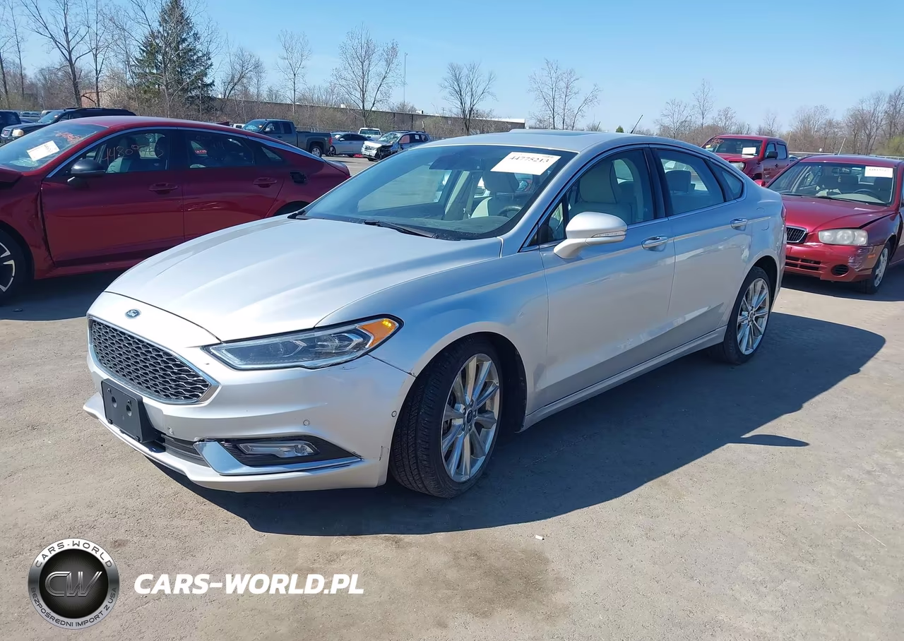 2018 Ford Fusion Platinum VIN:3FA6P0K91JR114002 - 2