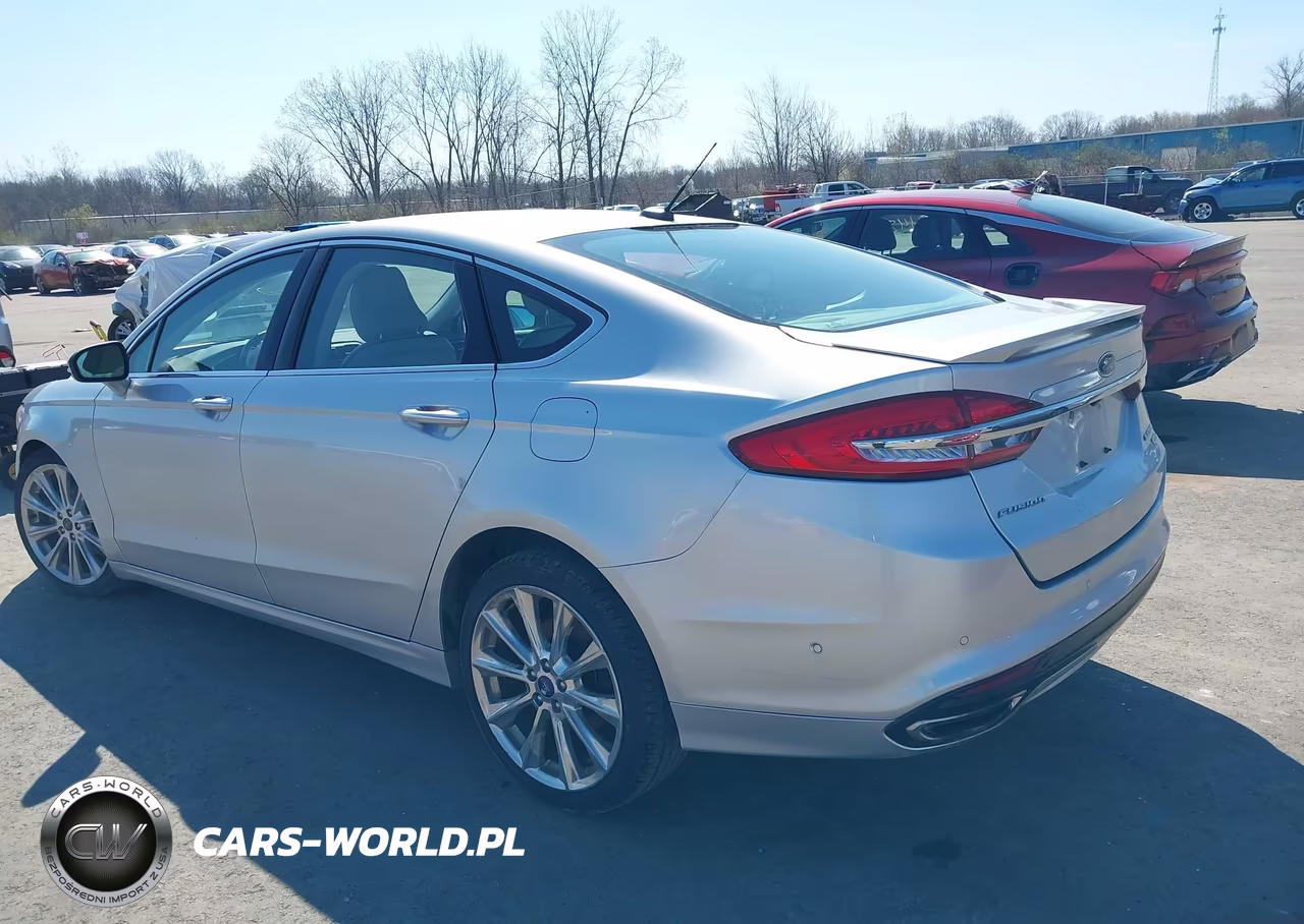 2018 Ford Fusion Platinum VIN:3FA6P0K91JR114002 - 3