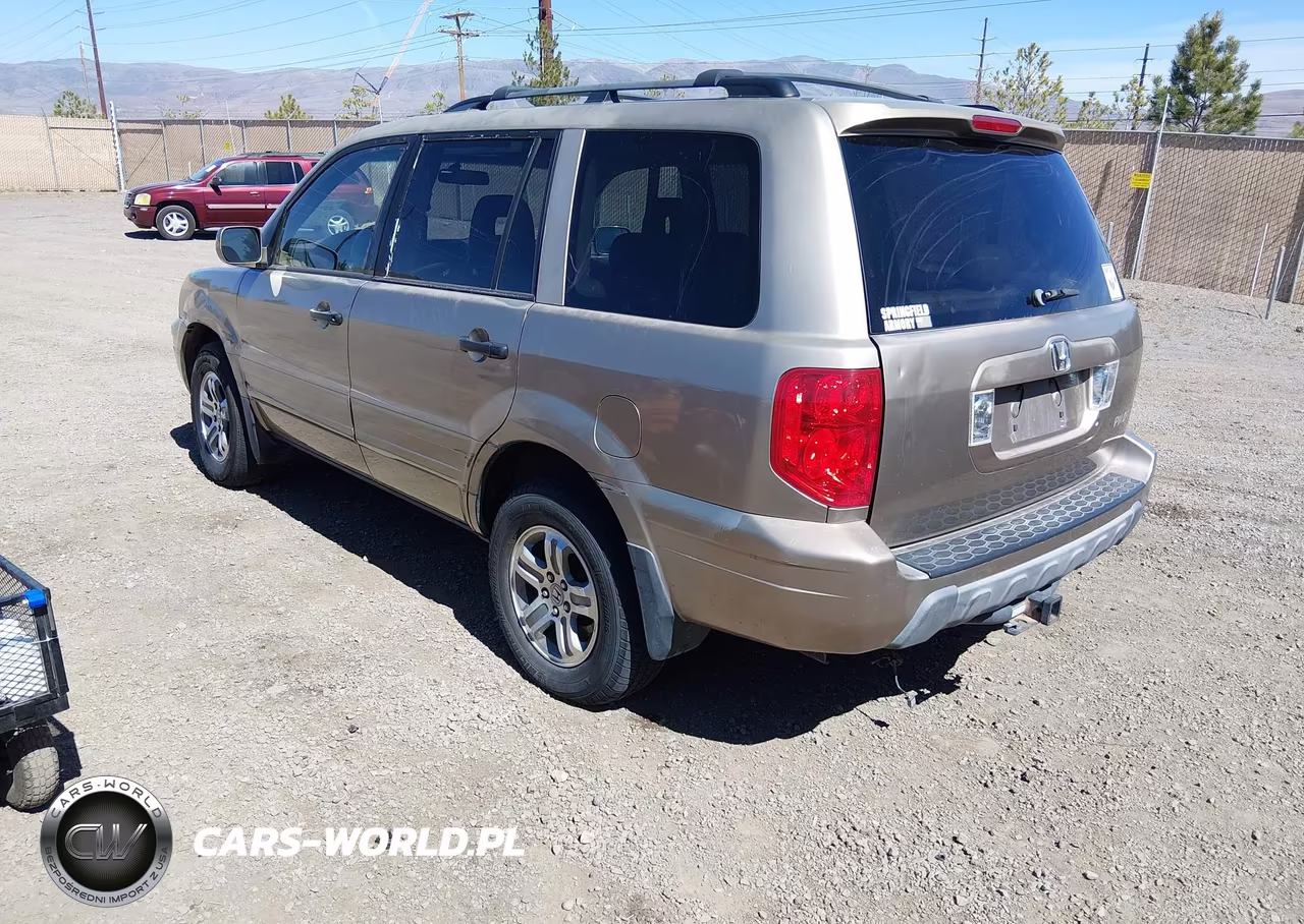 2003 Honda Pilot Ex-L VIN:2HKYF18683H554720 - 3