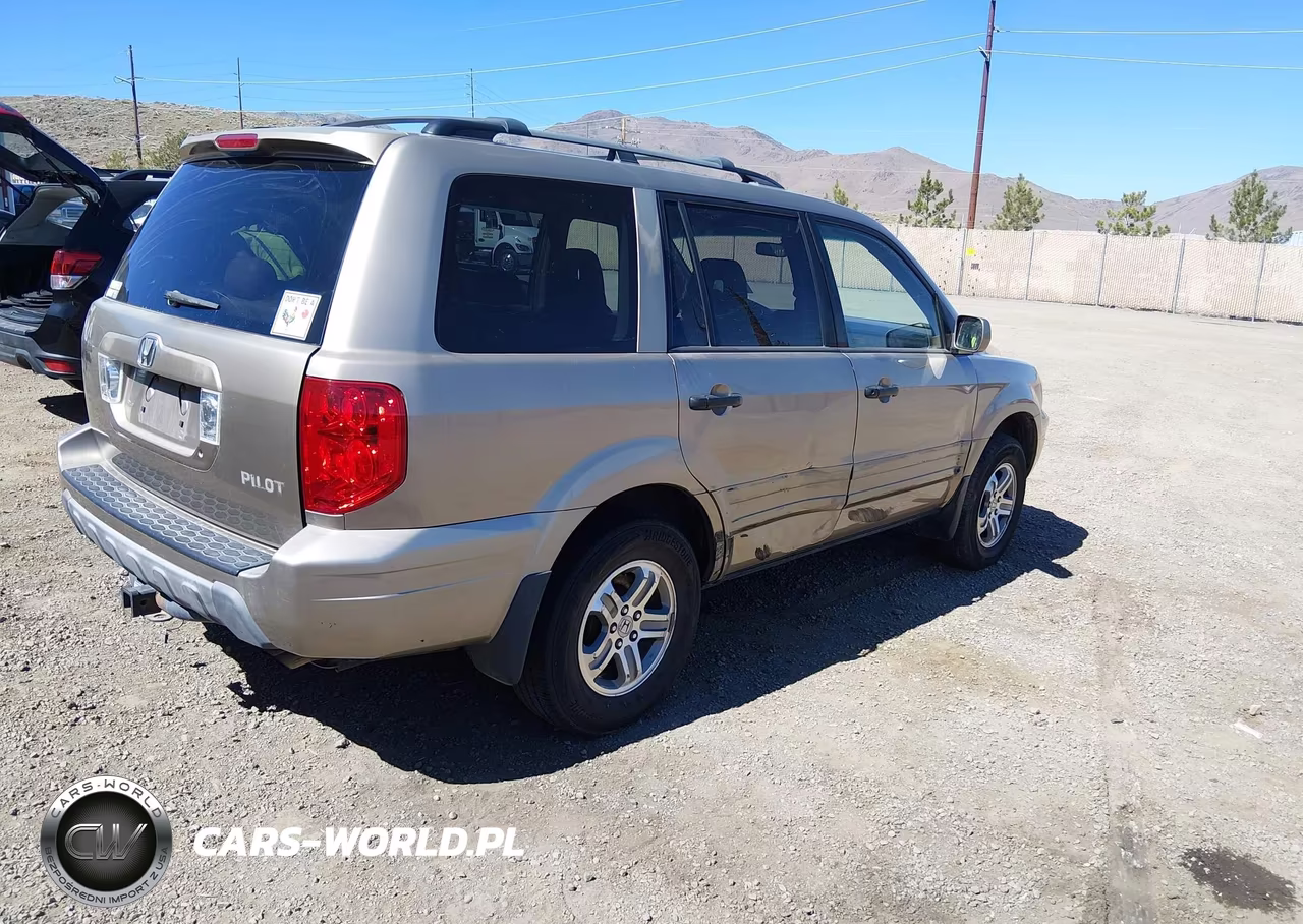 2003 Honda Pilot Ex-L VIN:2HKYF18683H554720 - 4