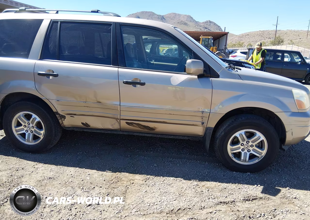 2003 Honda Pilot Ex-L VIN:2HKYF18683H554720 - 6