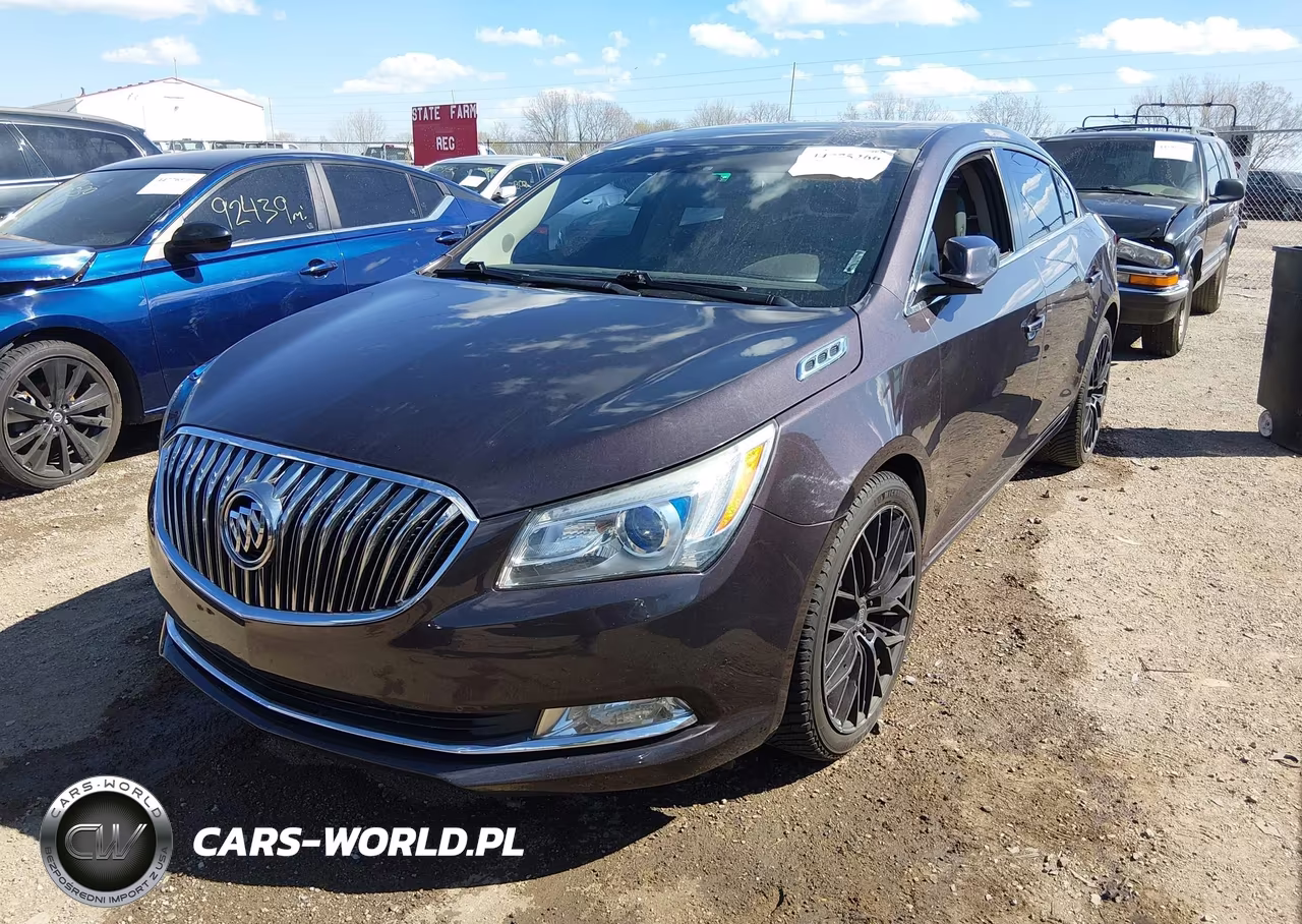 2015 Buick Lacrosse Leather VIN:1G4GB5G36FF153506 - 2