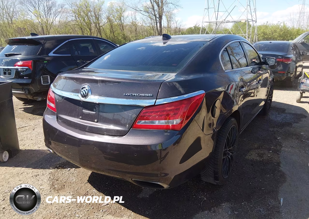 2015 Buick Lacrosse Leather VIN:1G4GB5G36FF153506 - 4