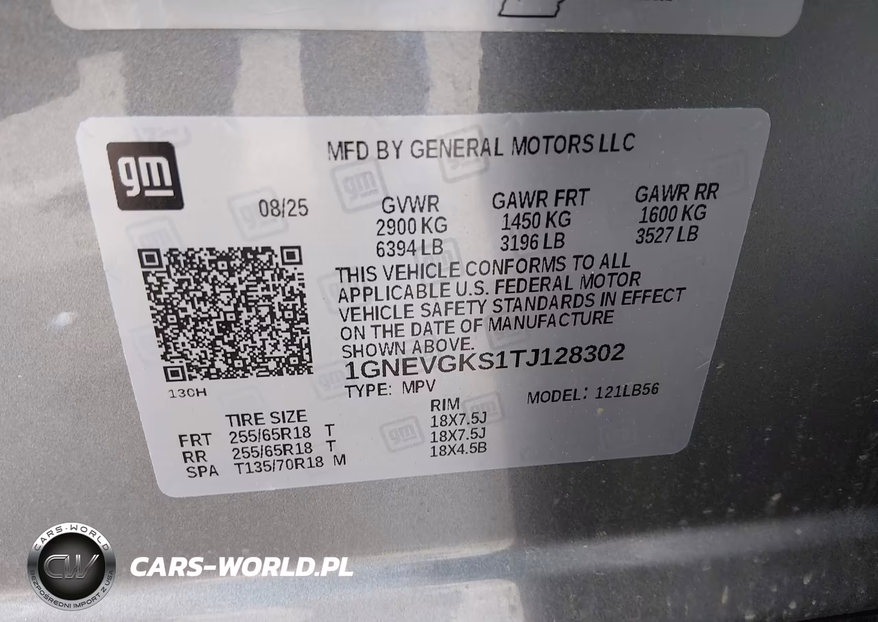 2026 Chevrolet Traverse Awd Lt VIN:1GNEVGKS1TJ128302 - 9