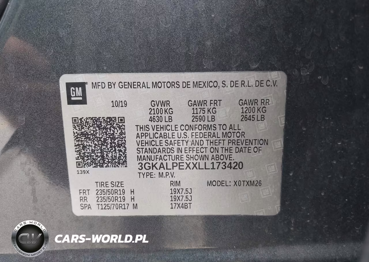 2020 GMC Terrain Fwd Slt VIN:3GKALPEXXLL173420 - 9