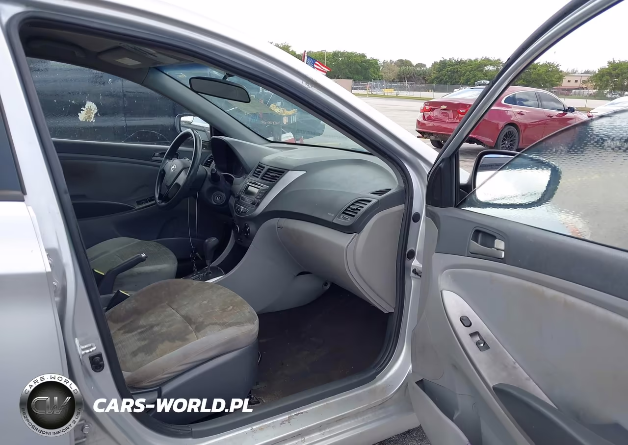 2015 Hyundai Accent Gls VIN:KMHCT4AE3FU833231 - 5