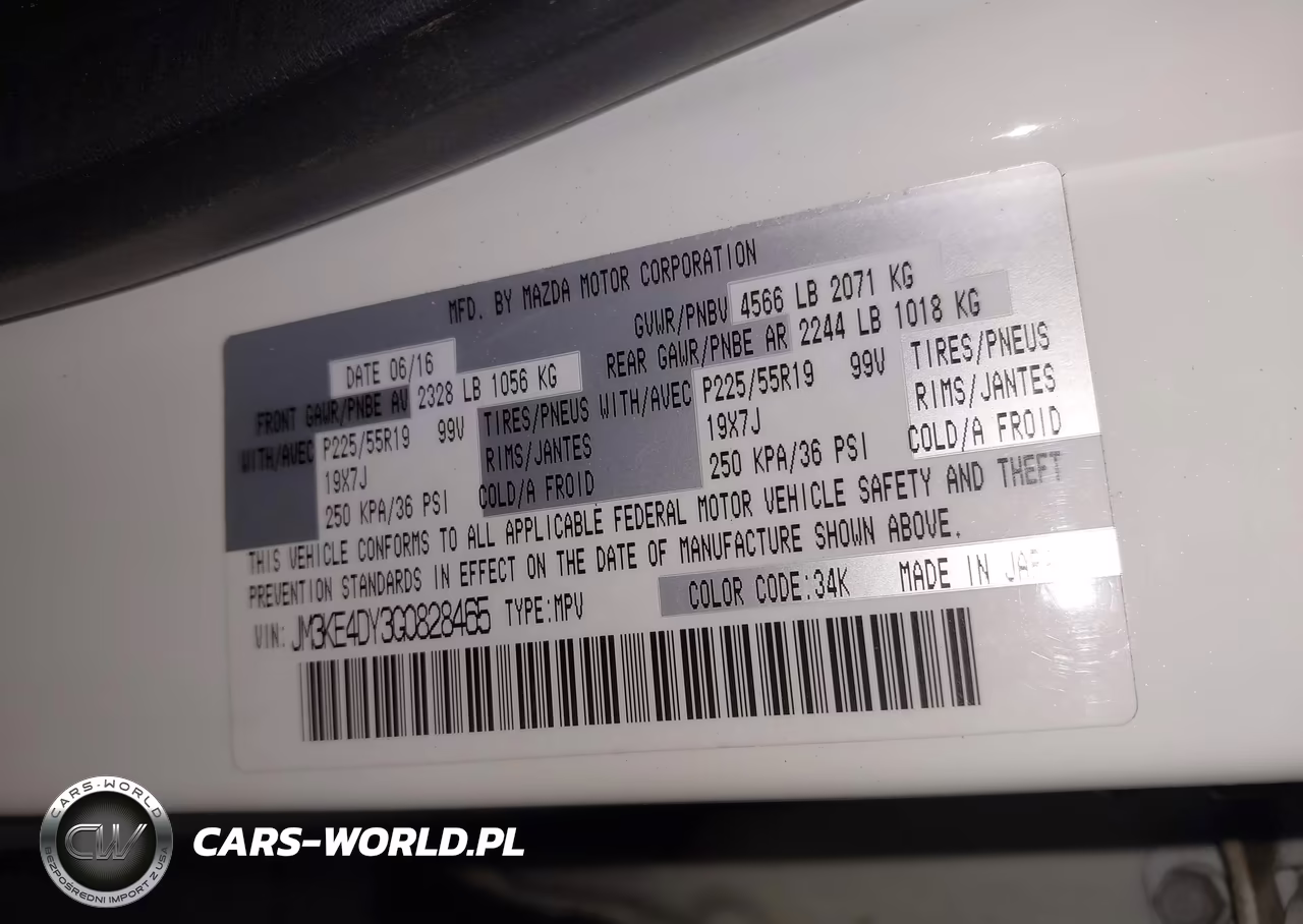 2016 Mazda Cx-5 Grand Touring VIN:JM3KE4DY3G0828465 - 9