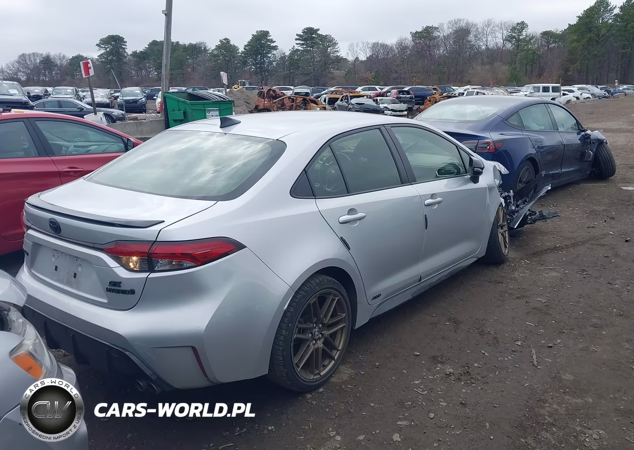 2024 Toyota Corolla Hybrid Nightshade Edition VIN:JTDBDMHE5R3009051 - 4