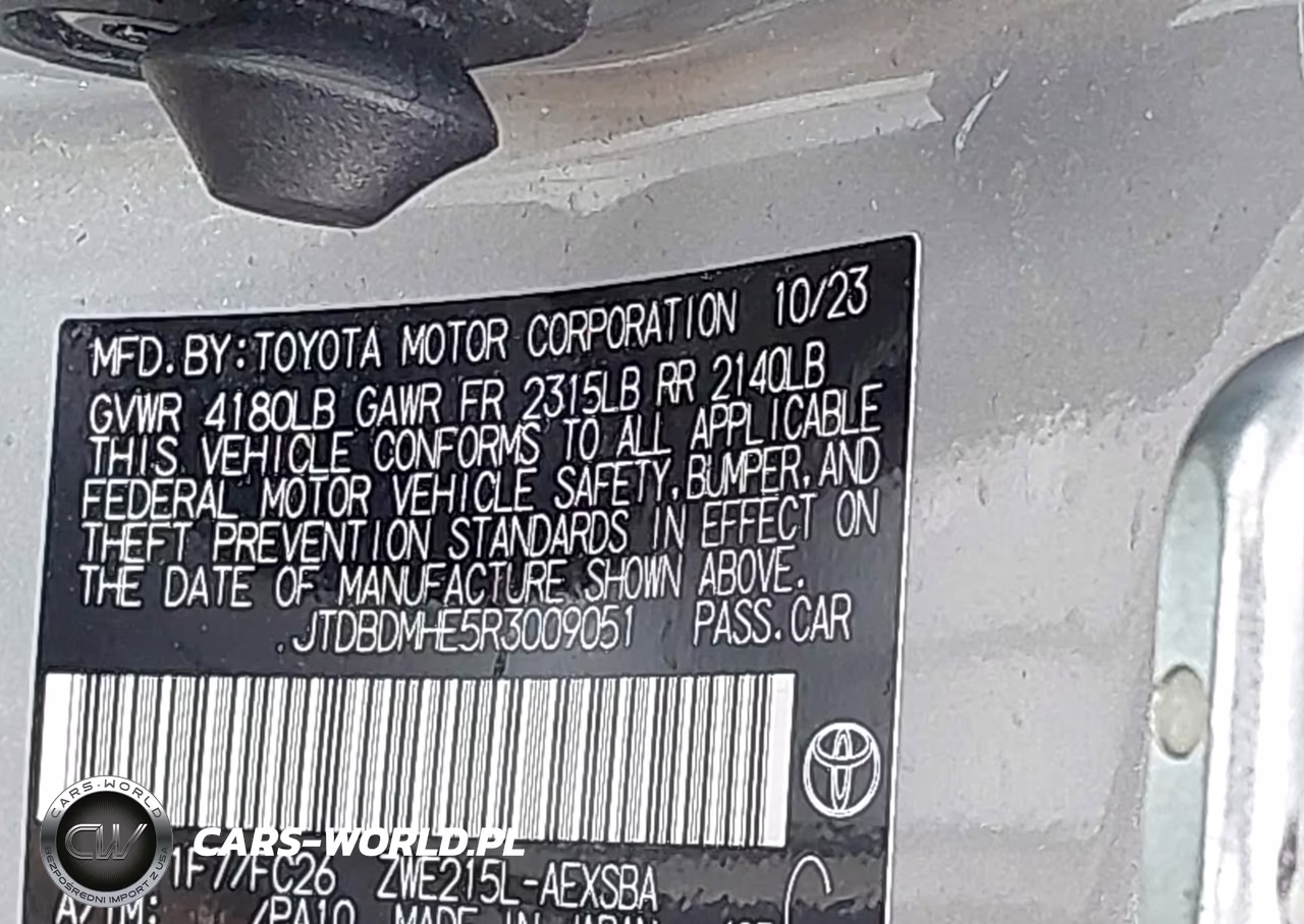 2024 Toyota Corolla Hybrid Nightshade Edition VIN:JTDBDMHE5R3009051 - 9