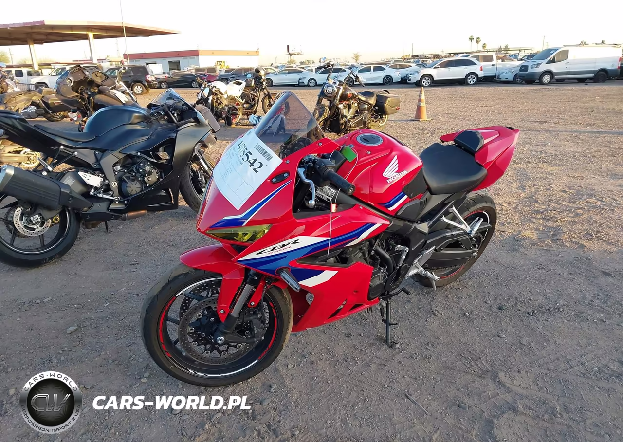 2024 Honda Cbr650 R VIN:MLHRH1552R5000296 - 2