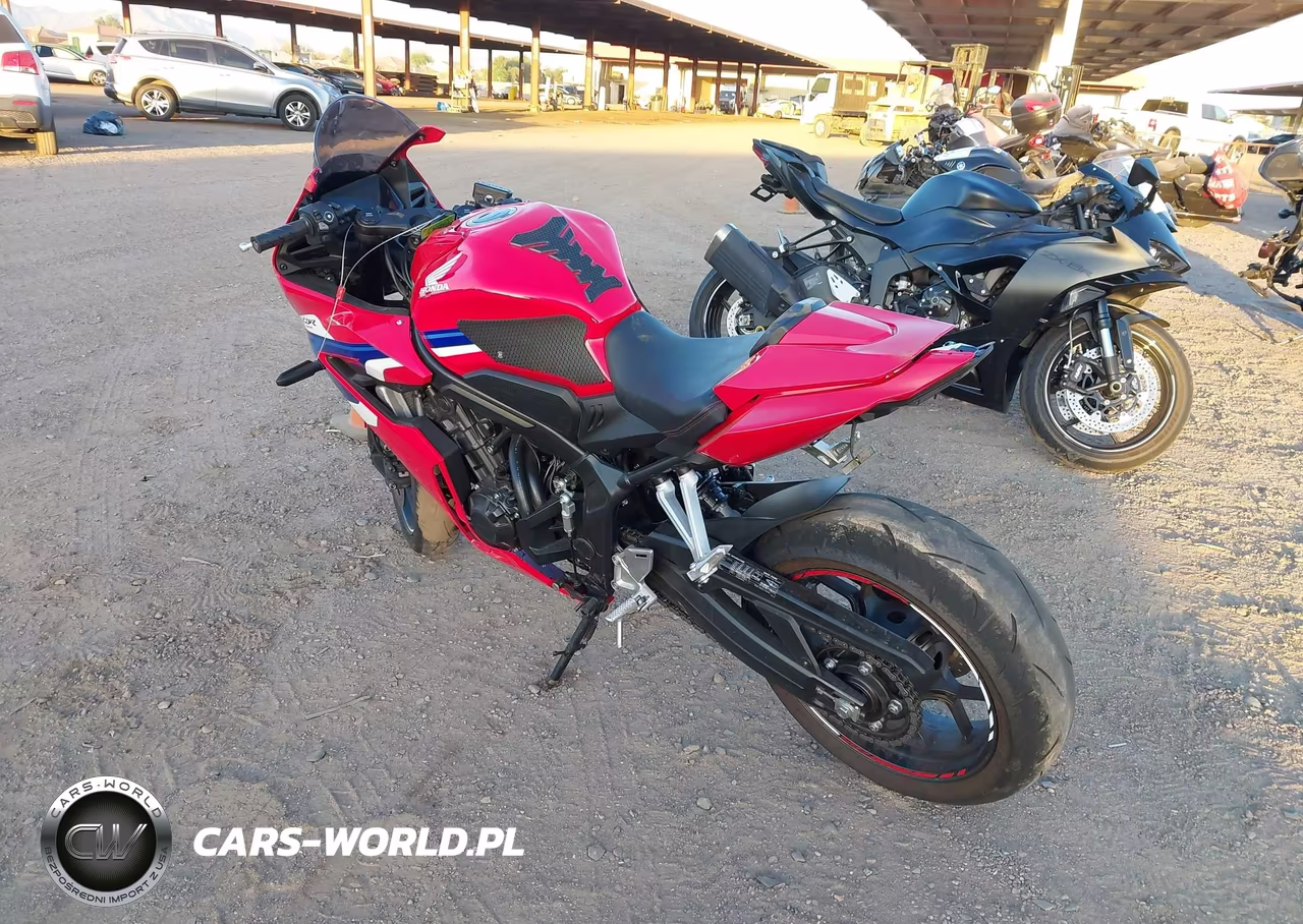 2024 Honda Cbr650 R VIN:MLHRH1552R5000296 - 3