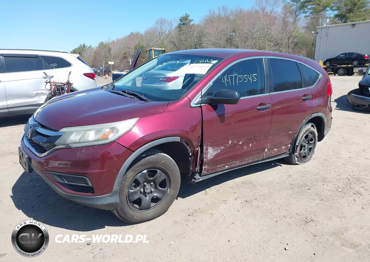 2015 Honda Cr-V Lx VIN:5J6RM4H31FL046035 - 2