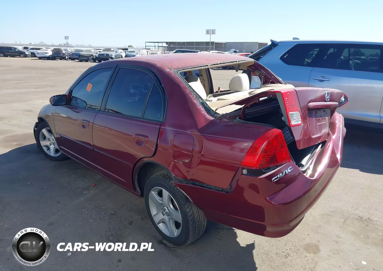 2004 Honda Civic Ex VIN:2HGES26864H508954 - 3