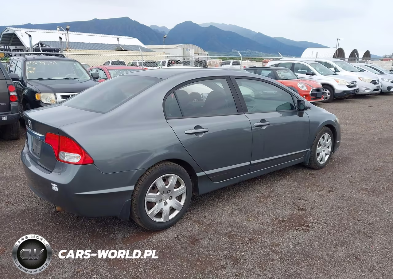 2010 Honda Civic Lx VIN:19XFA1E52AE039635 - 4