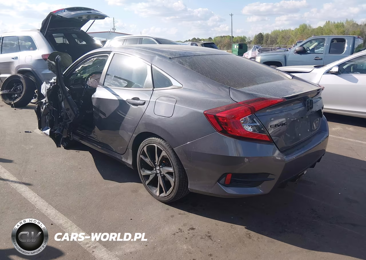 2020 Honda Civic Sport VIN:2HGFC2F84LH586357 - 3
