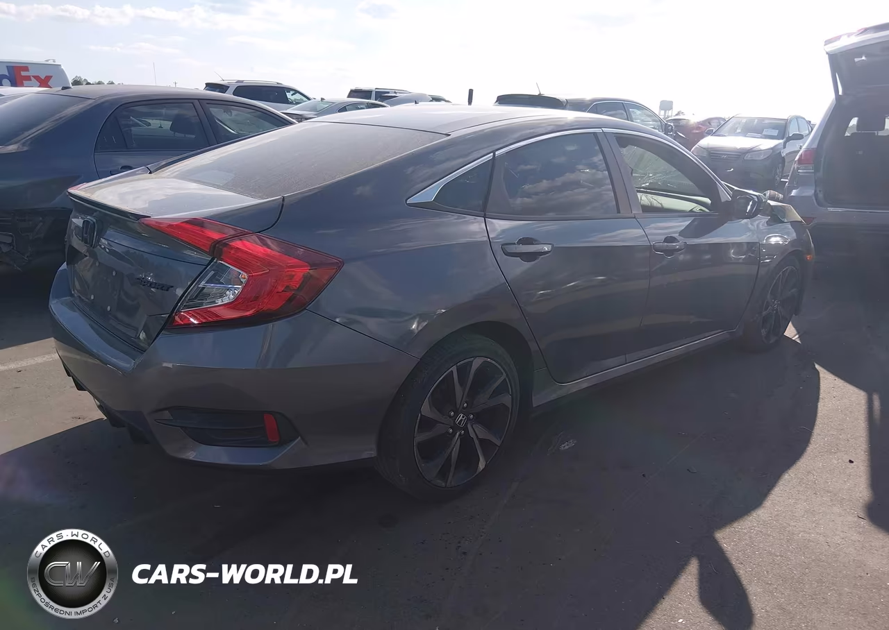 2020 Honda Civic Sport VIN:2HGFC2F84LH586357 - 4