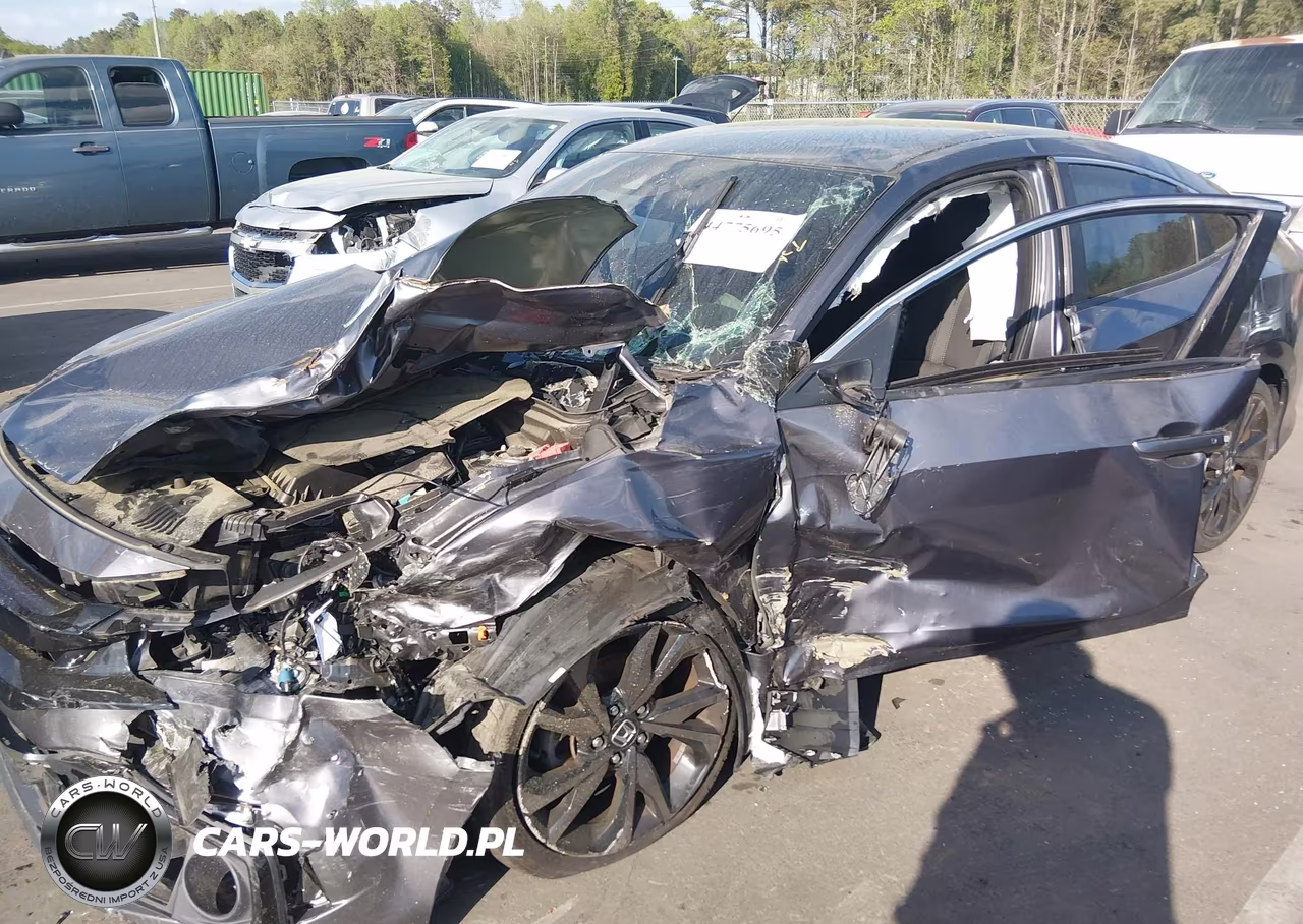 2020 Honda Civic Sport VIN:2HGFC2F84LH586357 - 6