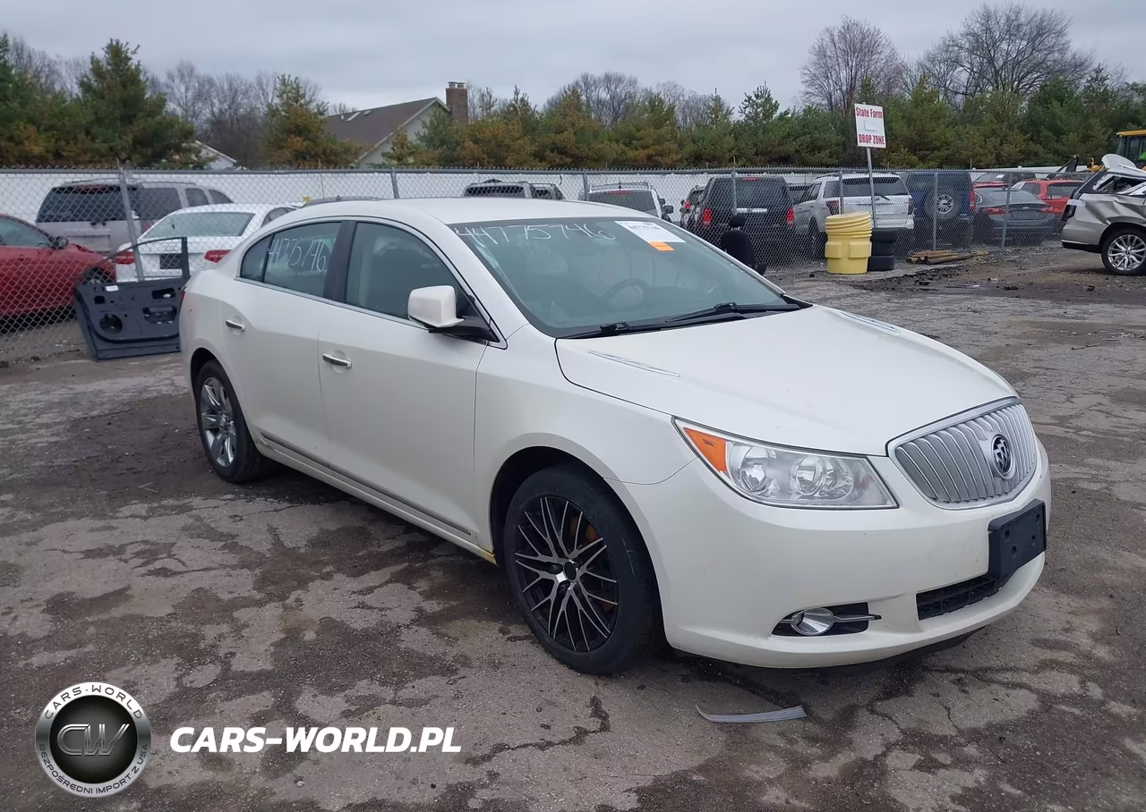 2010 Buick Lacrosse Cxl – zdjęcie 1 z 19