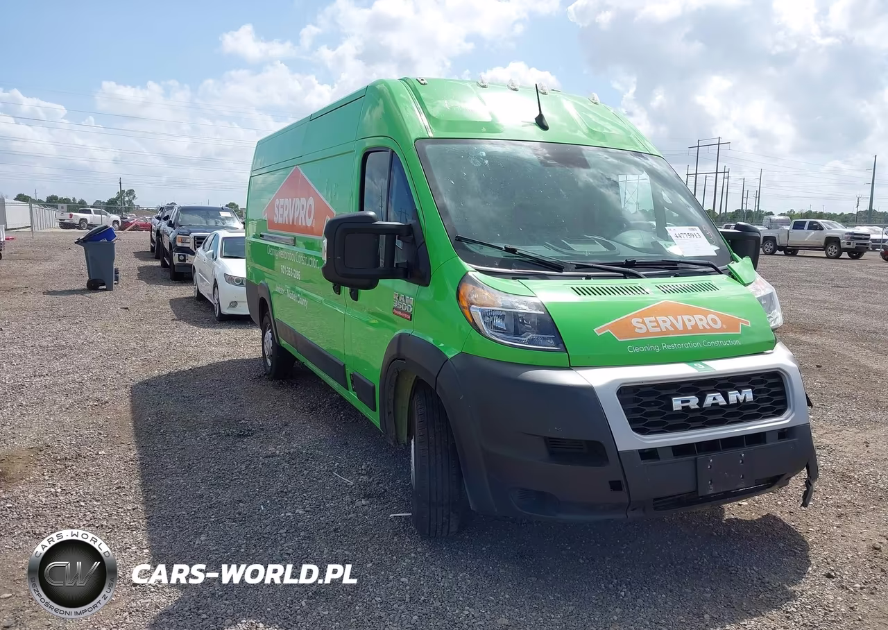 2022 Ram Promaster 3500 Cargo Van High Roof 159 Wb Ext