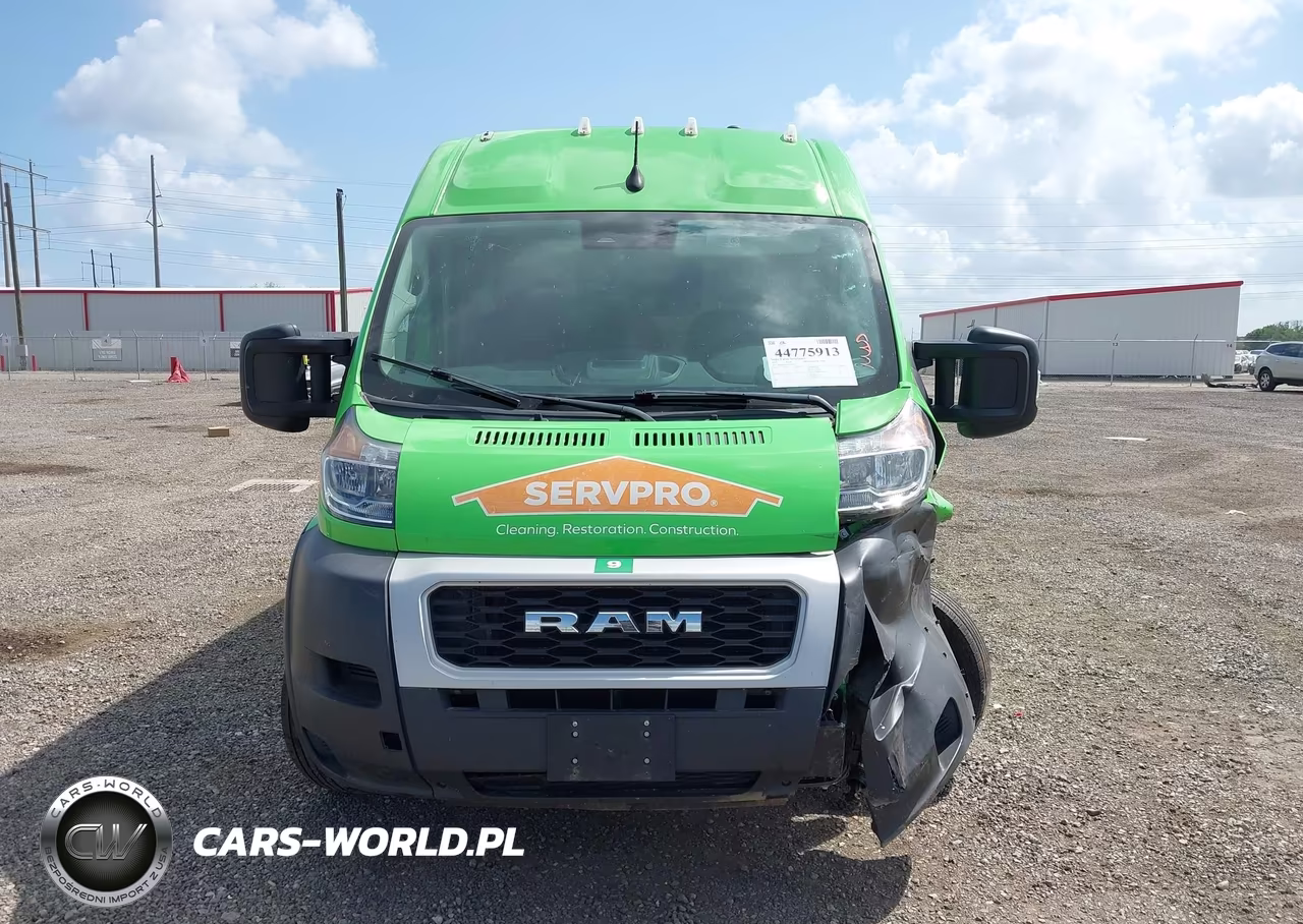 2022 Ram Promaster 3500 Cargo Van High Roof 159 Wb Ext VIN:3C6MRVJG4NE108031 - 12