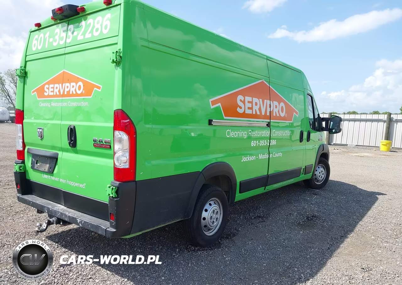 2022 Ram Promaster 3500 Cargo Van High Roof 159 Wb Ext VIN:3C6MRVJG4NE108031 - 4
