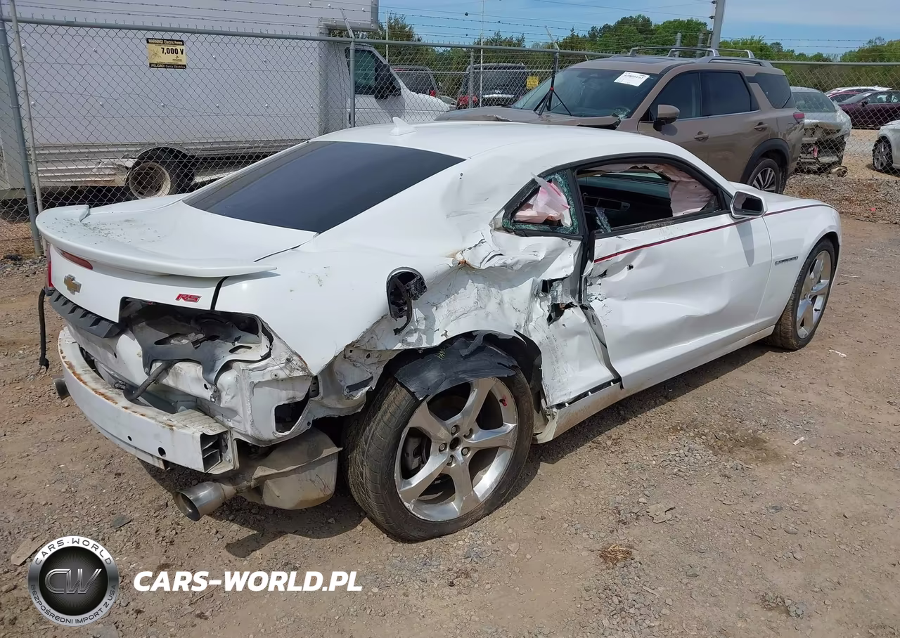 2015 Chevrolet Camaro 1Lt VIN:2G1FD1E31F9180779 - 4