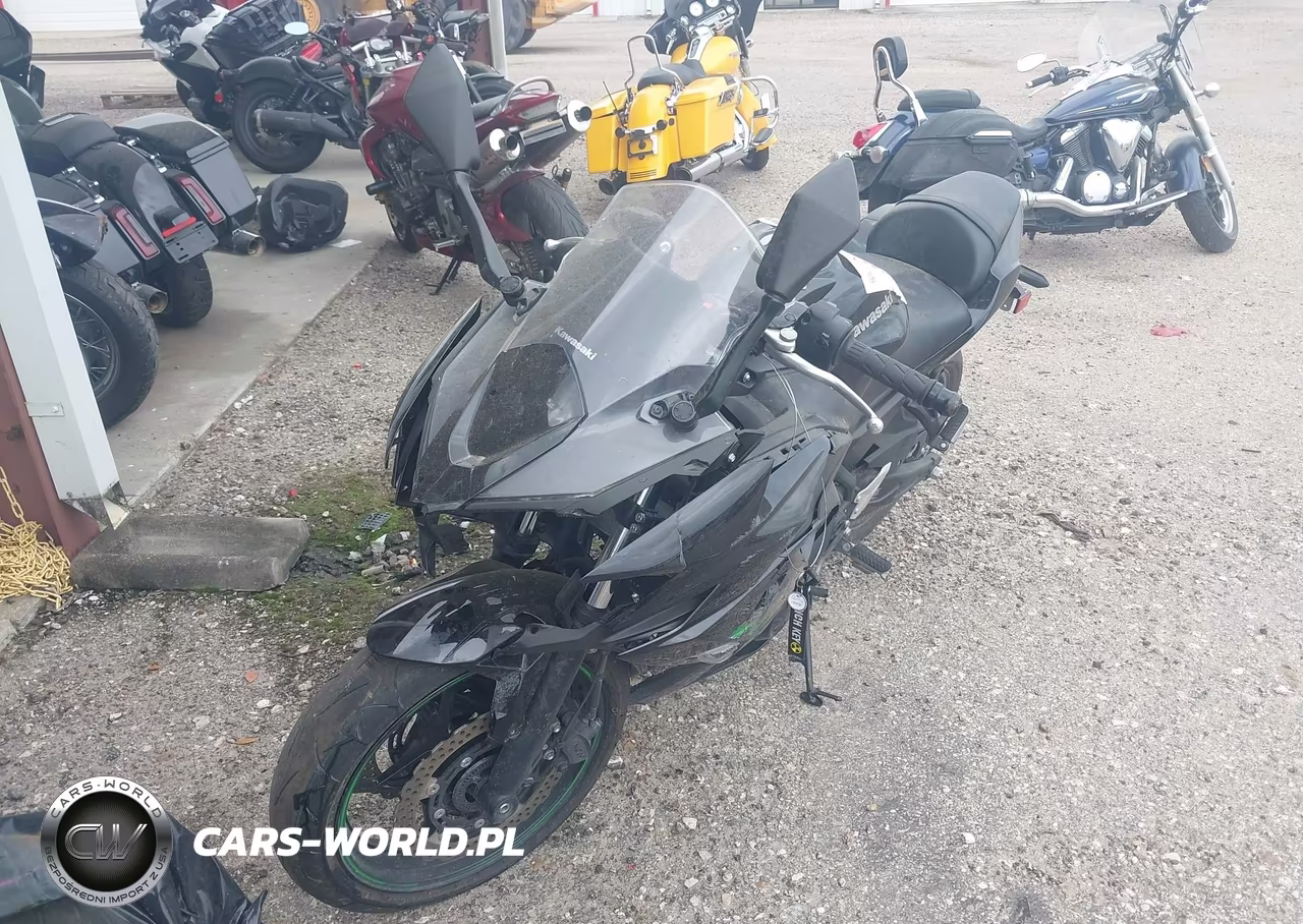 2025 Kawasaki Ex650 R VIN:ML5EXER1XSDAE1766 - 2