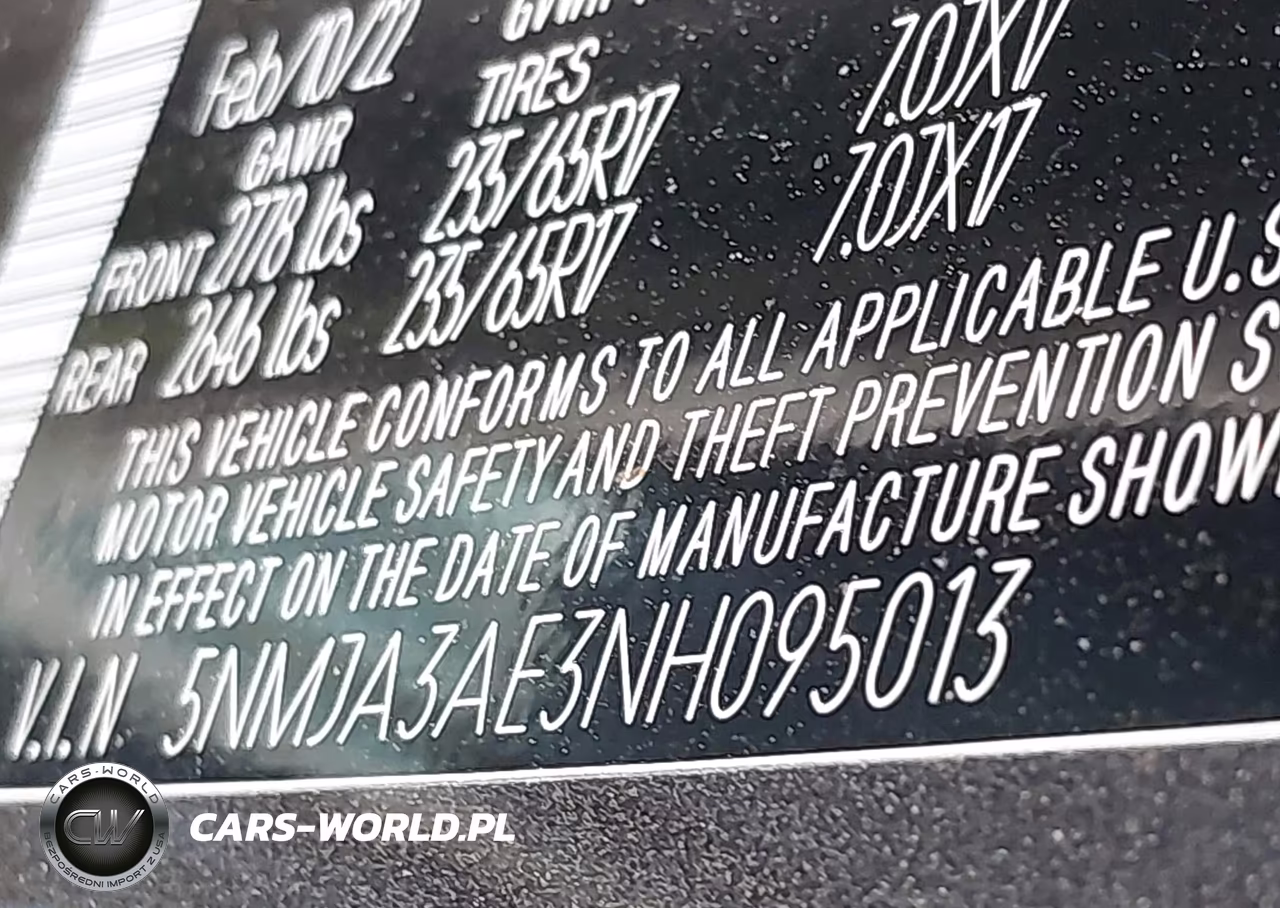 2022 Hyundai Tucson Se VIN:5NMJA3AE3NH095013 - 9