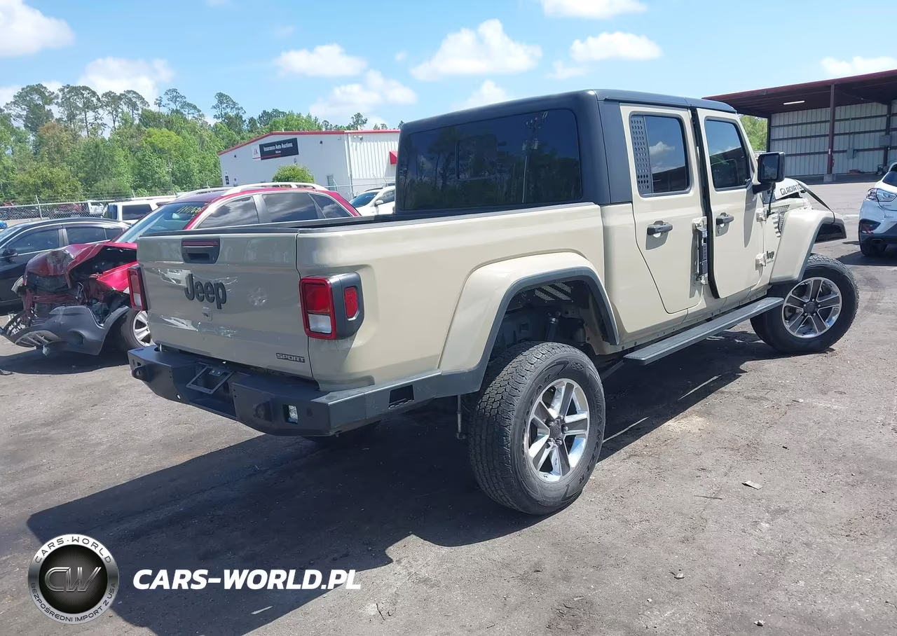 2020 Jeep Gladiator Sport S 4X4 VIN:1C6HJTAG4LL161653 - 4