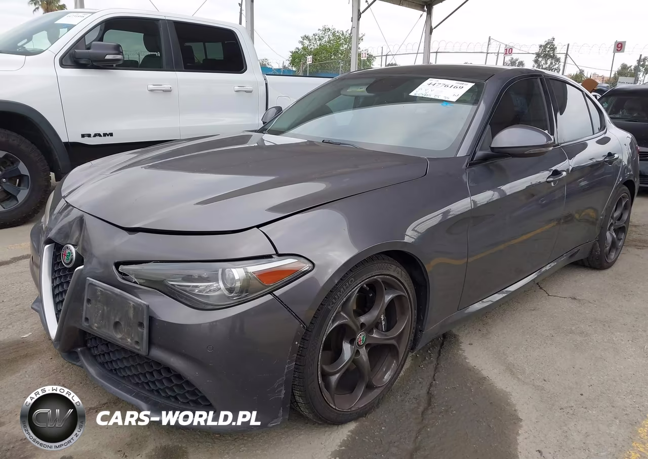 2017 Alfa Romeo Giulia Ti Rwd VIN:ZARFAECN6H7557466 - 2