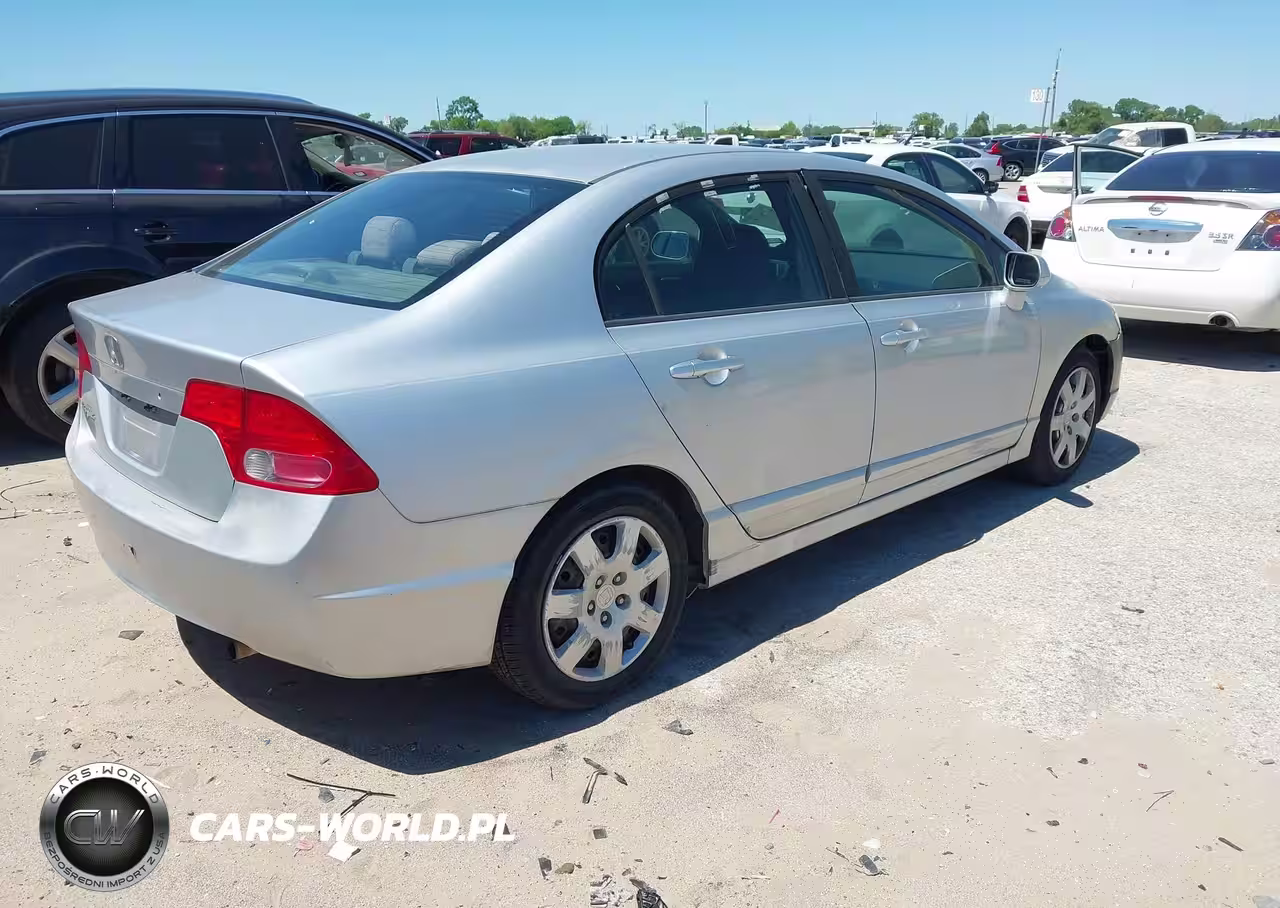 2008 Honda Civic Lx VIN:1HGFA16548L029593 - 4