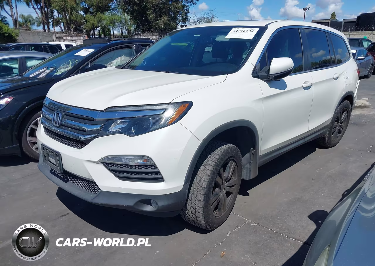 2017 Honda Pilot Ex-L VIN:5FNYF5H55HB029439 - 2
