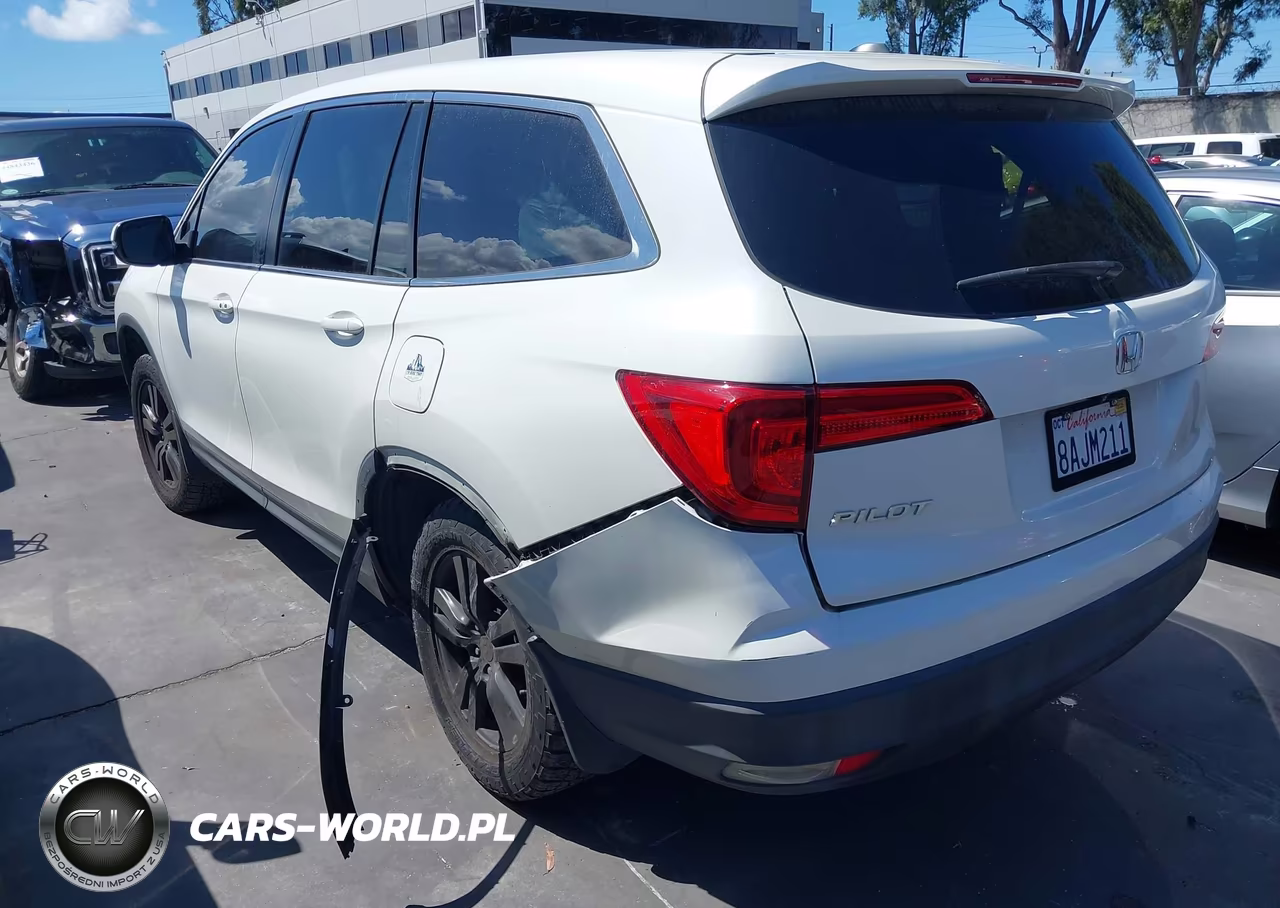 2017 Honda Pilot Ex-L VIN:5FNYF5H55HB029439 - 3
