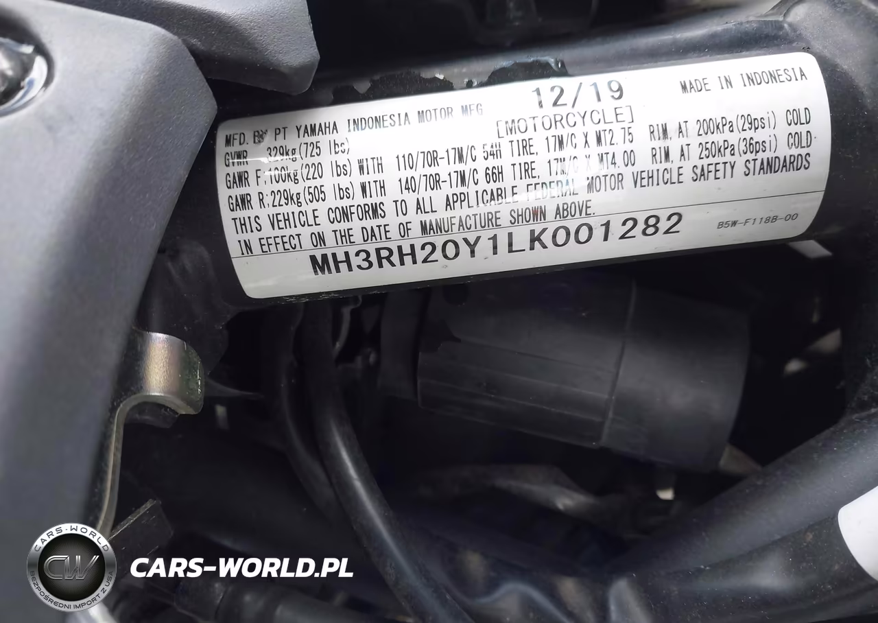 2020 Yamaha Mt-03 VIN:MH3RH20Y1LK001282 - 10