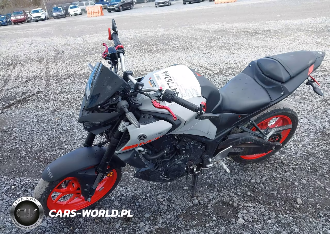 2020 Yamaha Mt-03 VIN:MH3RH20Y1LK001282 - 2