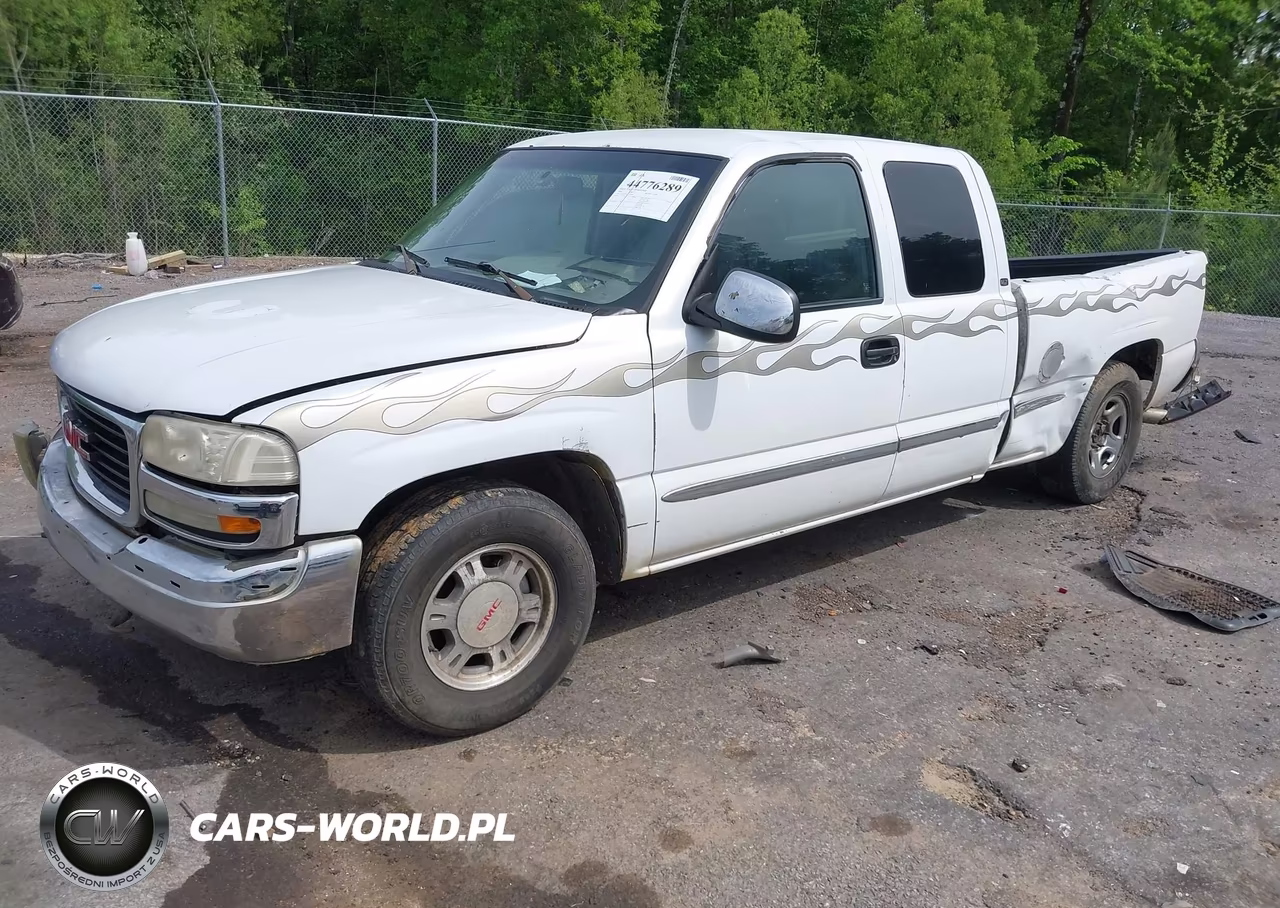 2000 GMC Sierra 1500 Sle VIN:1GTEC19T1YZ331841 - 2